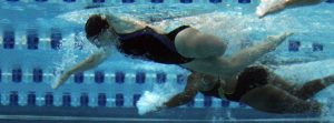 veteran swimmer competing in 2014 Warrior Games
